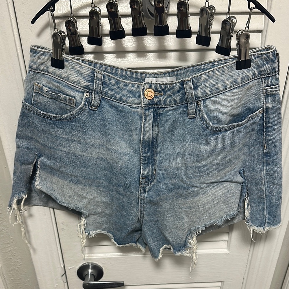 YMI Blue Jean Shorts Distressed Cut-Offs
